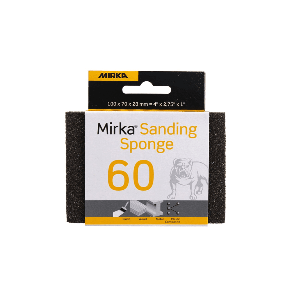 Mirka Sanding Sponge 4-sided (100 x 70 x 28mm) - BohriAli.com