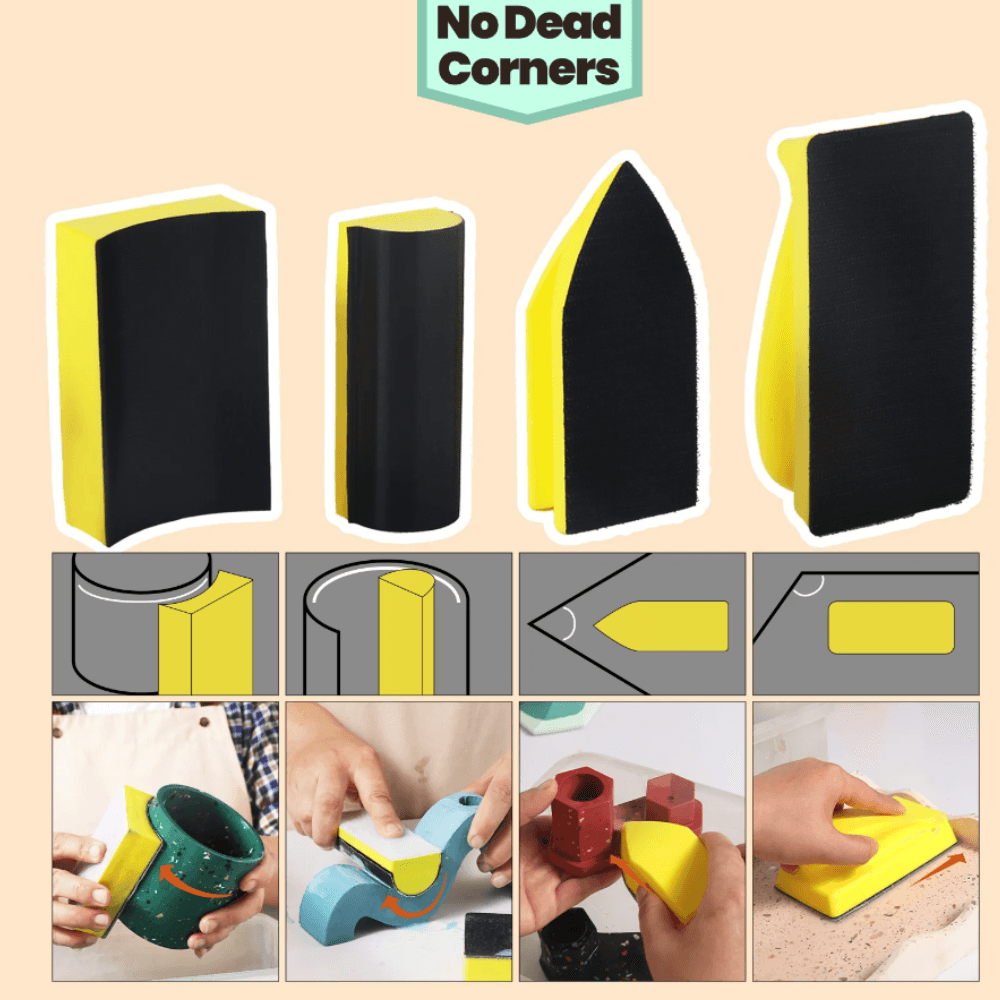 Handheld Sander for Jesmonite Concrete - BohriAli.com