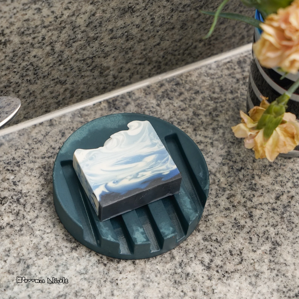 Boowan Nicole: Concrete Soap Dish - II