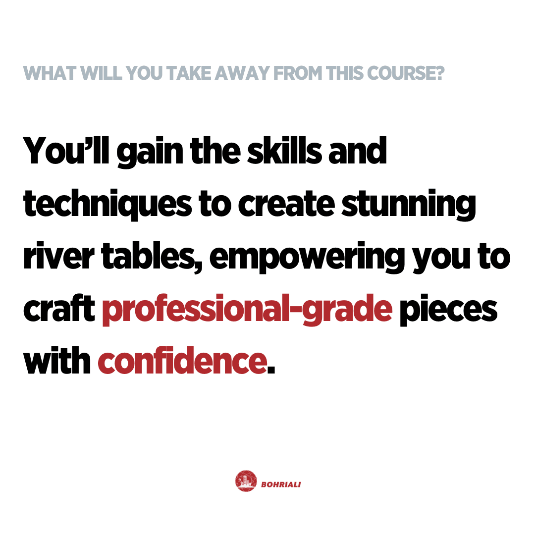 BohriAli's Signature River Table Workshop | E-course - BohriAli.com