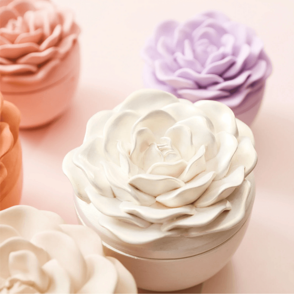Boowan Nicole: Crowning Rose Candle Jar Silicone Mold - 3.5 Oz / 7 Oz - BohriAli.com