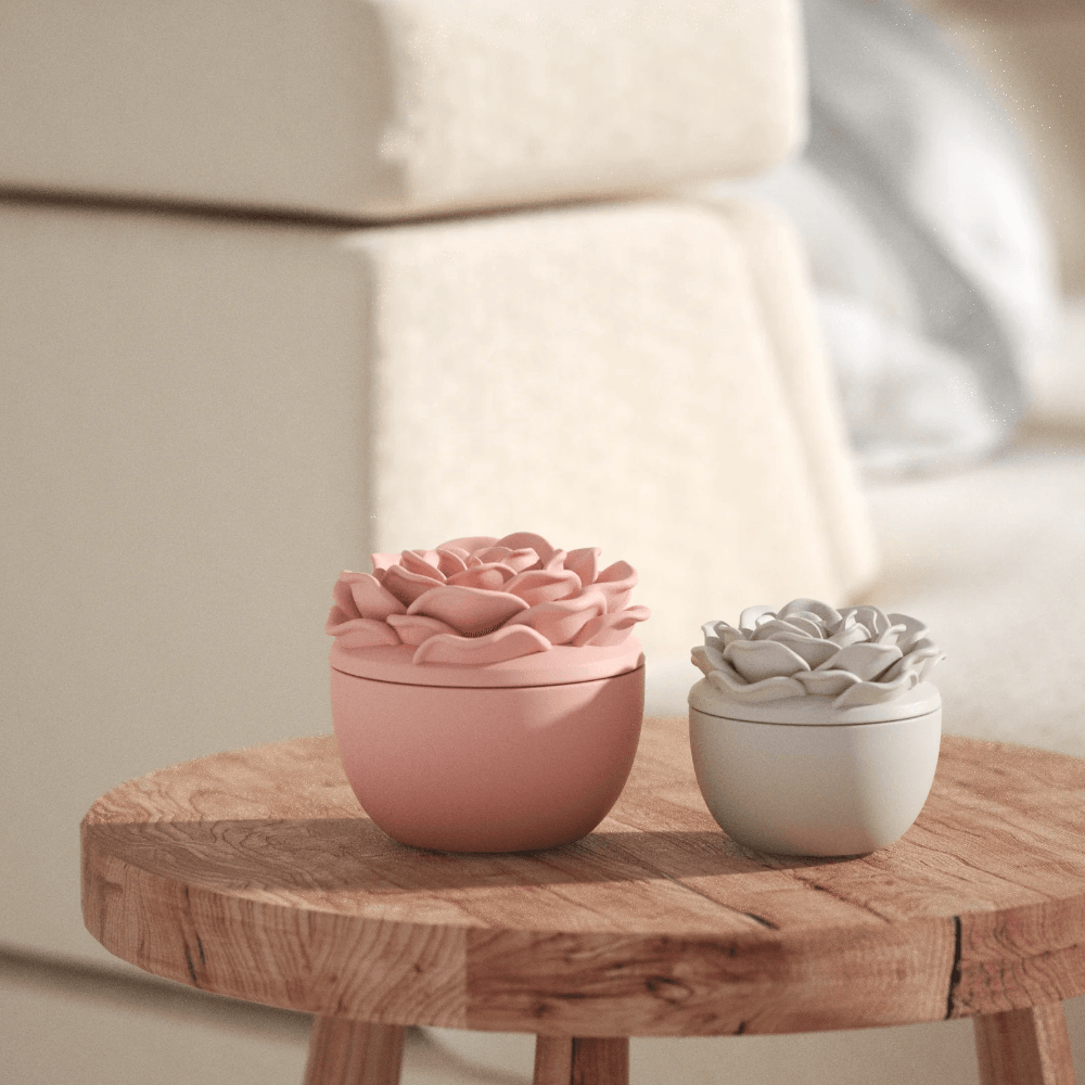 Boowan Nicole: Crowning Rose Candle Jar Silicone Mold - 3.5 Oz / 7 Oz - BohriAli.com