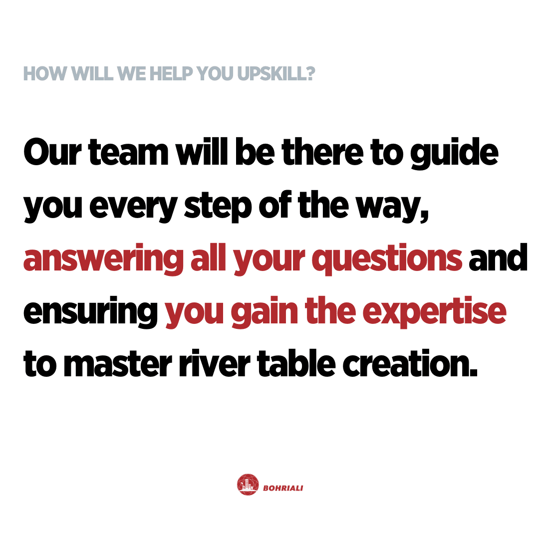 BohriAli's Signature River Table Workshop | E-course - BohriAli.com