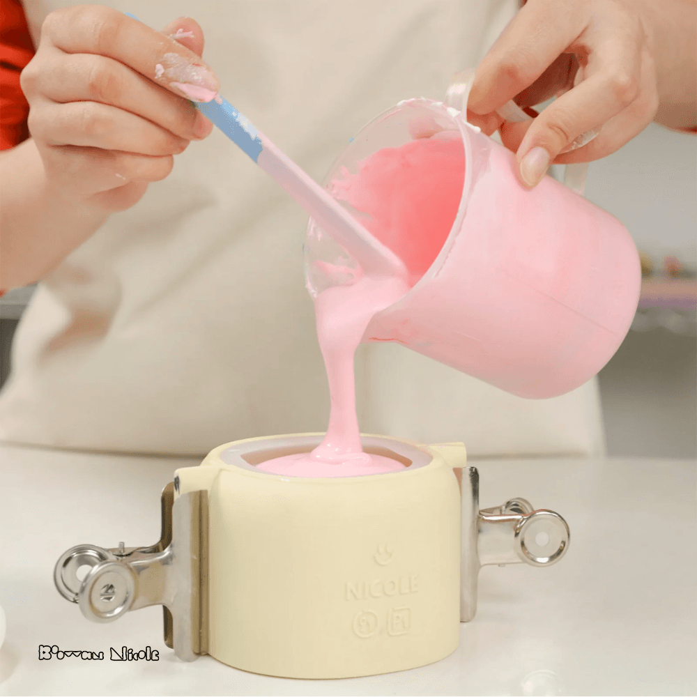 Boowan Nicole: Ripple Candle Jar Silicone Mould - BohriAli.com