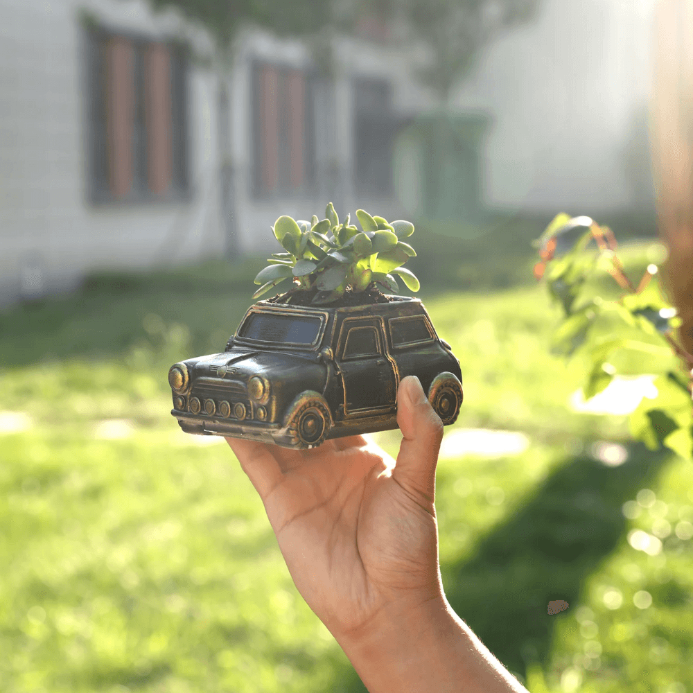 Boowan Nicole: Retro-styled Car-Shaped Plant Pot Silicone Mould - BohriAli.com