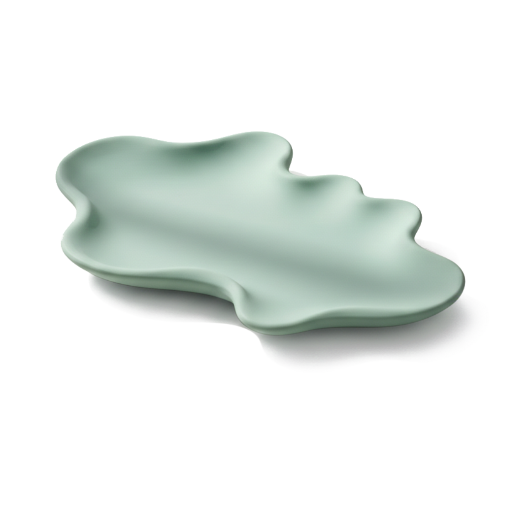 Large Cloud Abstract Trinket Tray Silicone Mould | For Concrete | Jesmonite®️| Resin