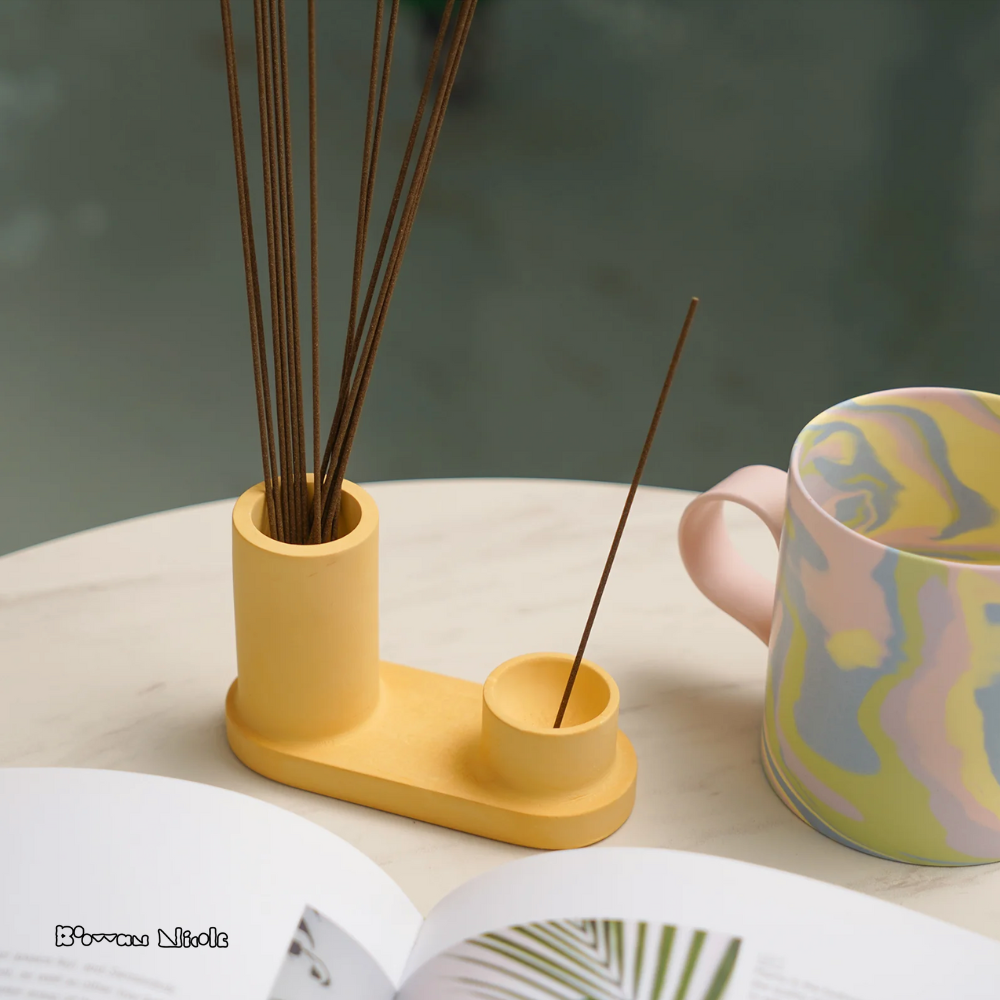 Boowan Nicole: Incense Holder Silicone Mould