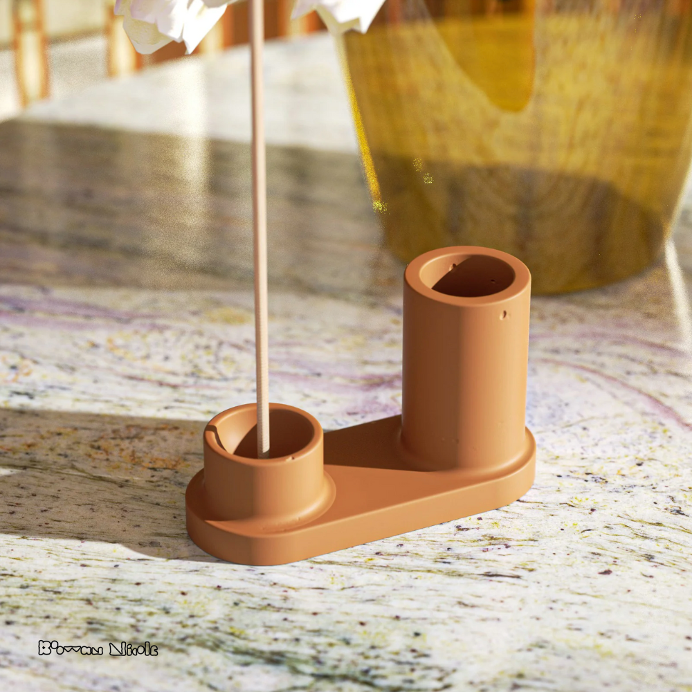 Boowan Nicole: Incense Holder Silicone Mould