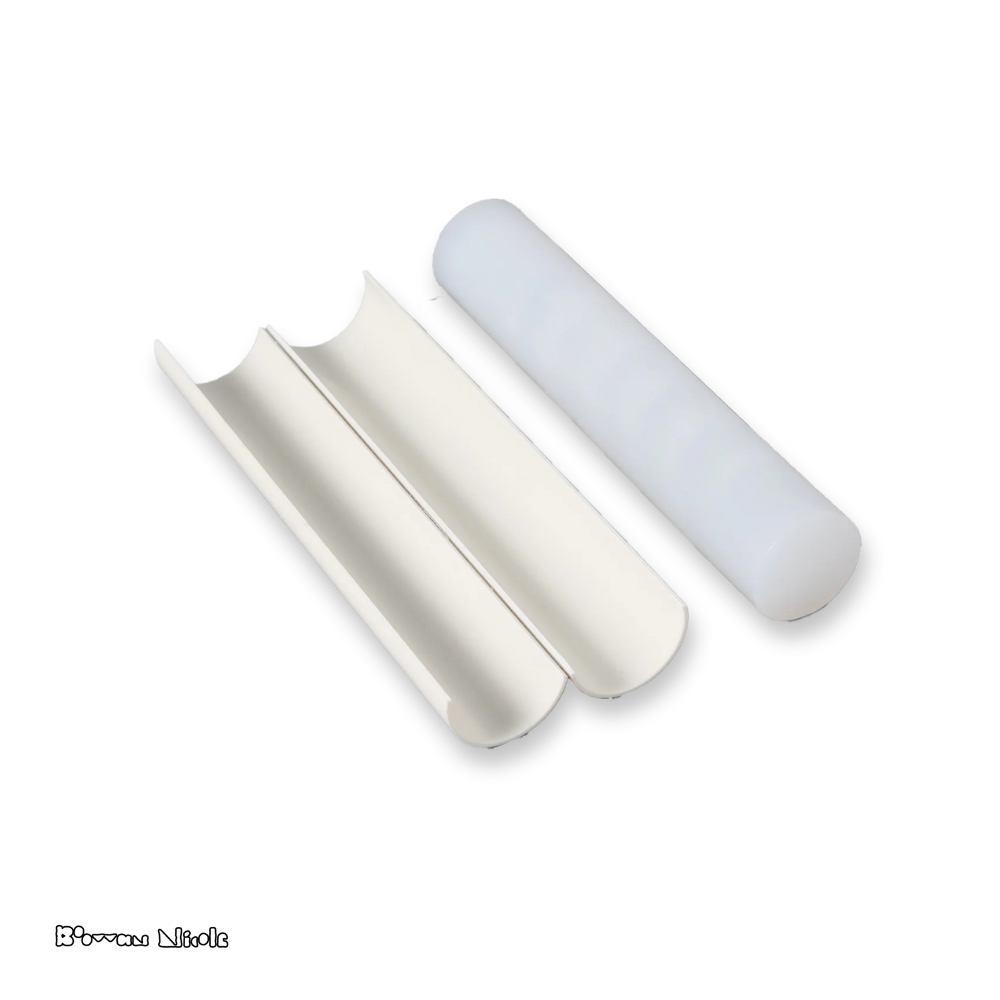 Boowan Nicole: Spiral Taper Candle Silicone Mould (LZ0412)