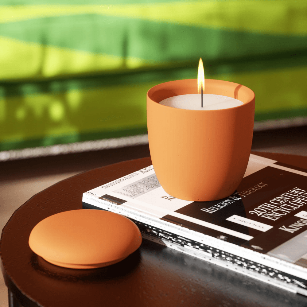Boowan Nicole: Modern Pebble Candle Jar Silicone Mould (No inner mould) - BohriAli.com