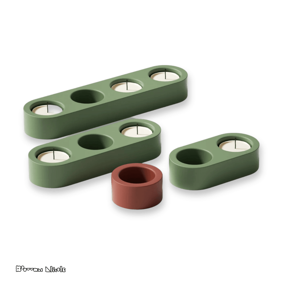 Boowan Nicole: Tealight Candle Holder Silicone Mould - BohriAli.com