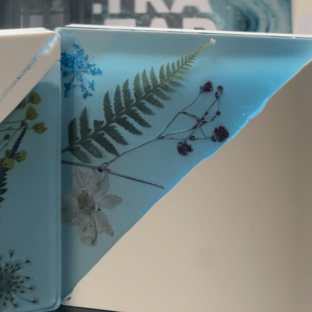 Floral Iceberg Coaster Kit - Day 8 - BohriAli.com