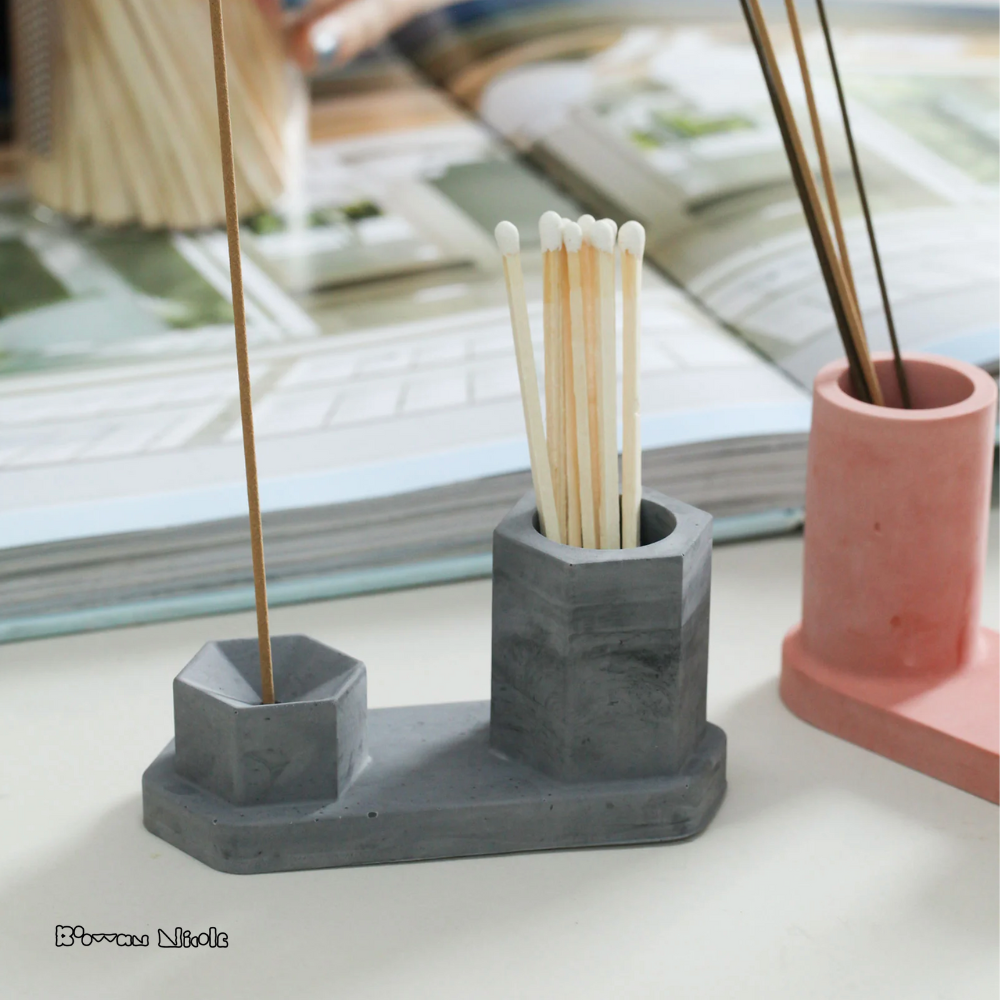 Boowan Nicole: Incense Holder Silicone Mould