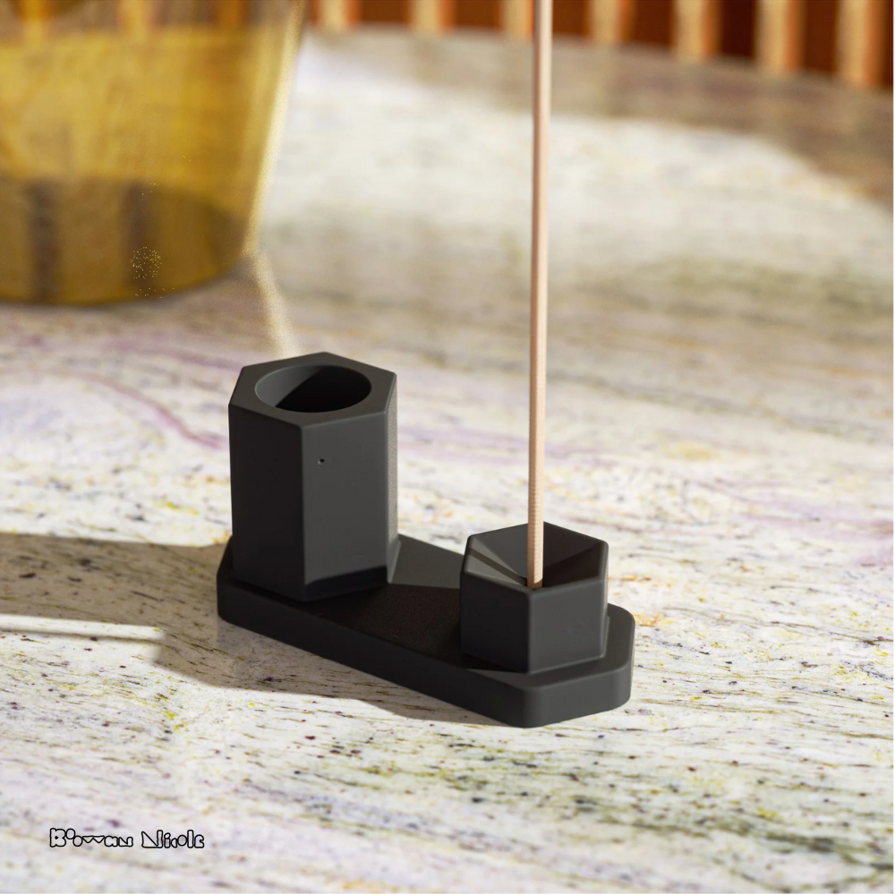 Boowan Nicole: Incense Holder Silicone Mould