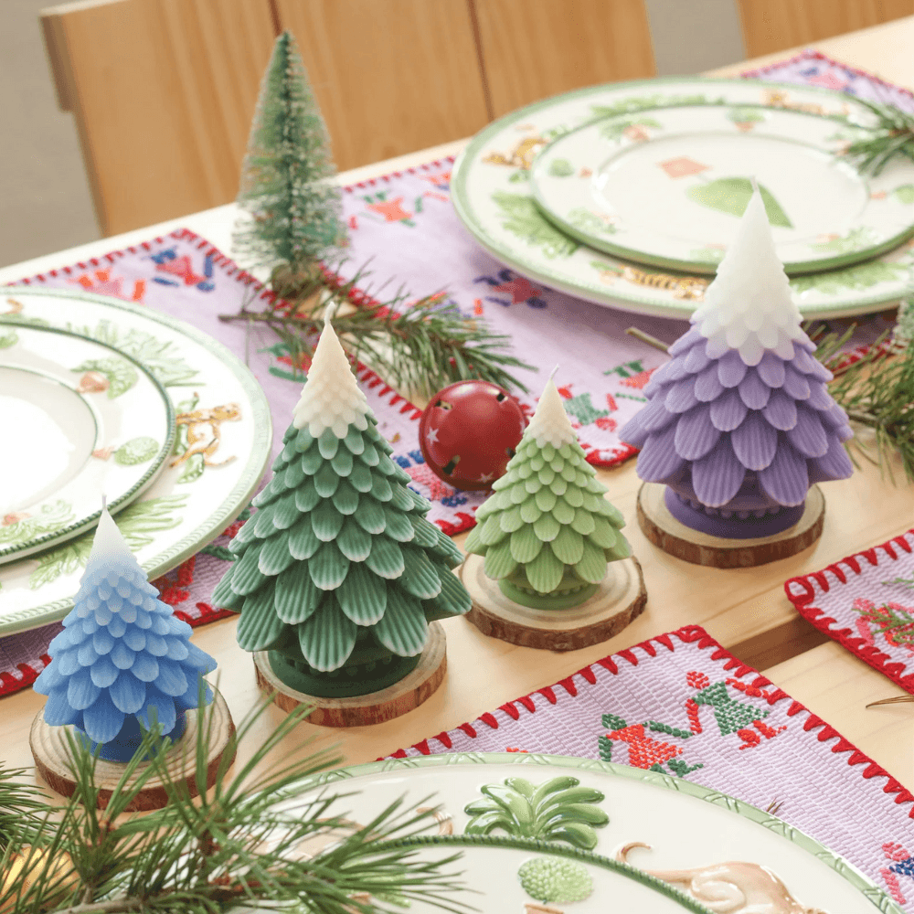 Boowan Nicole: Pinecone Christmas Tree Candle Silicone Mold - BohriAli.com