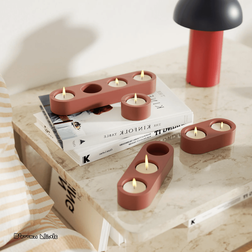 Boowan Nicole: Tealight Candle Holder Silicone Mould - BohriAli.com