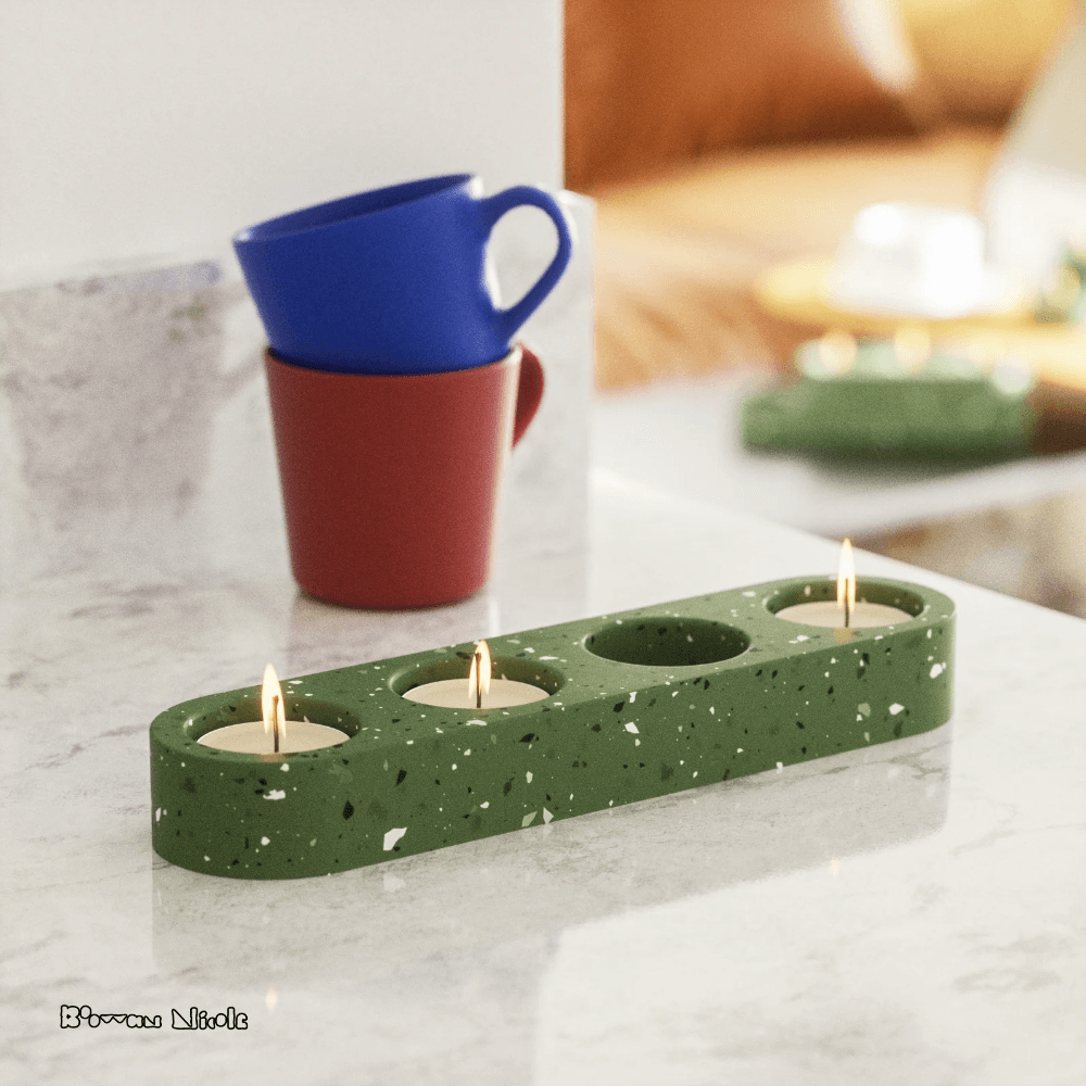 Boowan Nicole: Tealight Candle Holder Silicone Mould - BohriAli.com