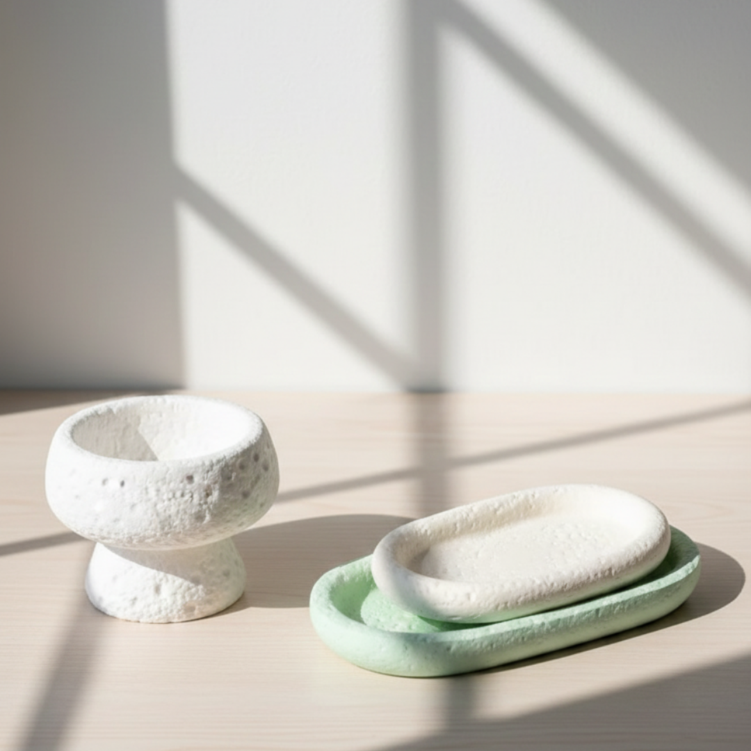 Lava Rock Tray Silicone Mould | For Concrete | Jesmonite®️| Resin