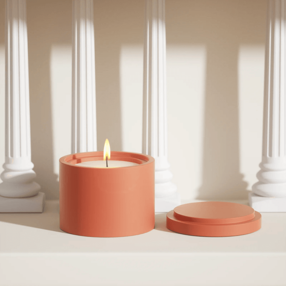 Boowan Nicole: Pepper Please Studio X Boowan Nicole | Elegance Candle Jar Silicone Mould - BohriAli.com