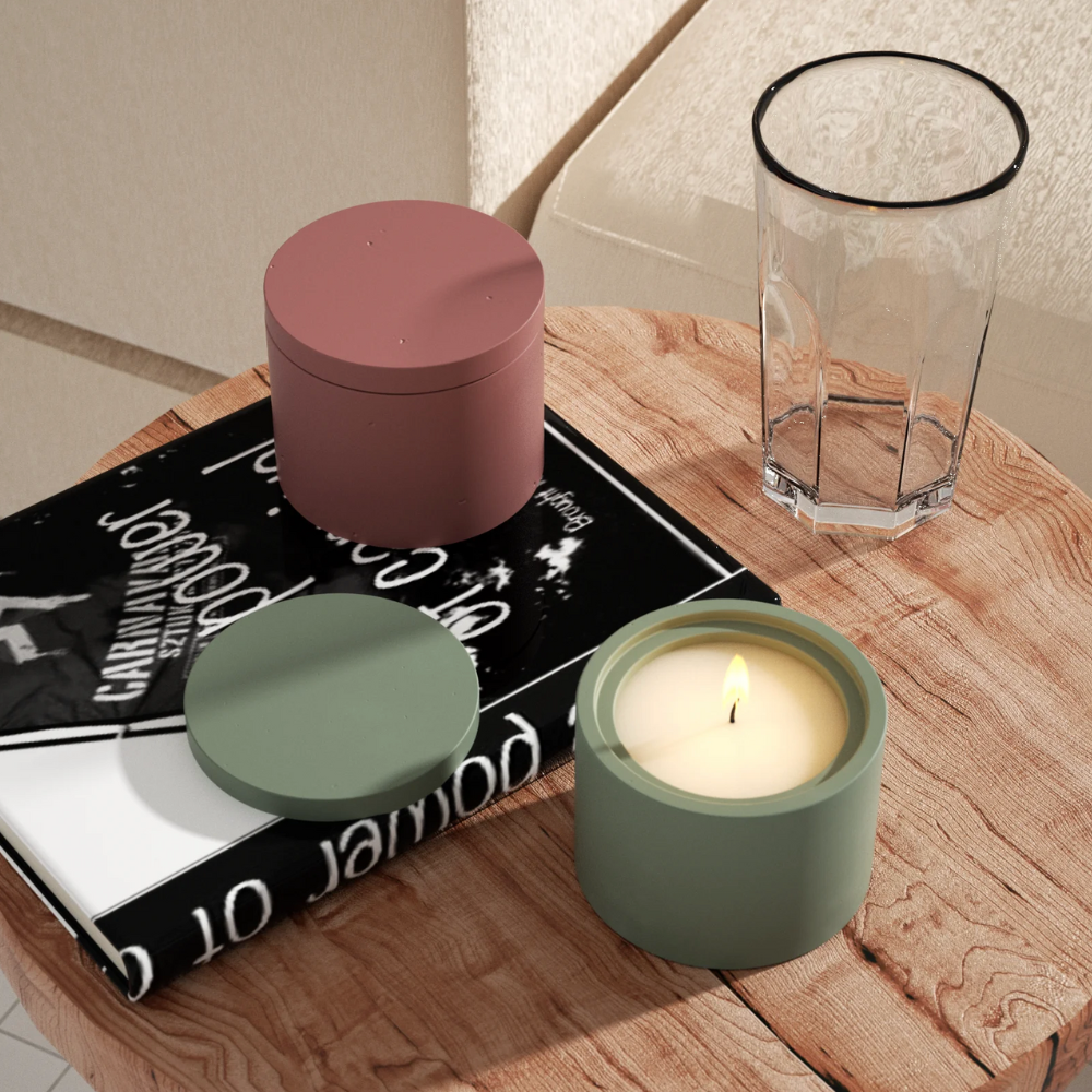 Boowan Nicole: Pepper Please Studio X Boowan Nicole ｜ Elegance Candle Jar Silicone Mould