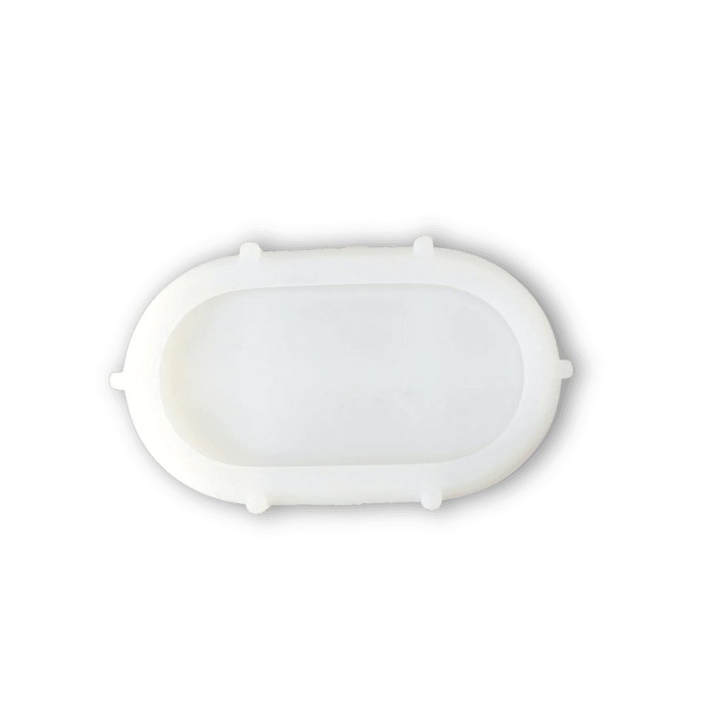 Boowan Nicole: Minimalist Oval Tray Silicone Mould - BohriAli.com
