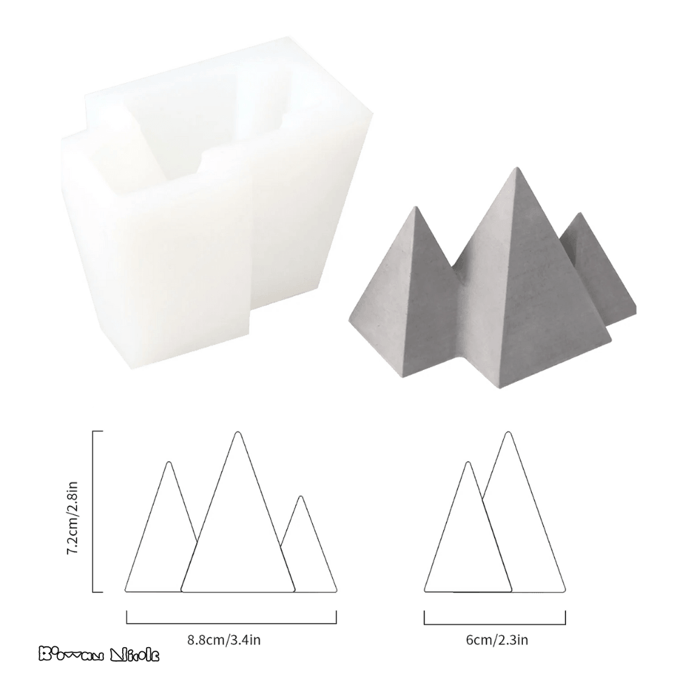 Boowan Nicole: Concrete Ring Holder Silicone Mould - BohriAli.com
