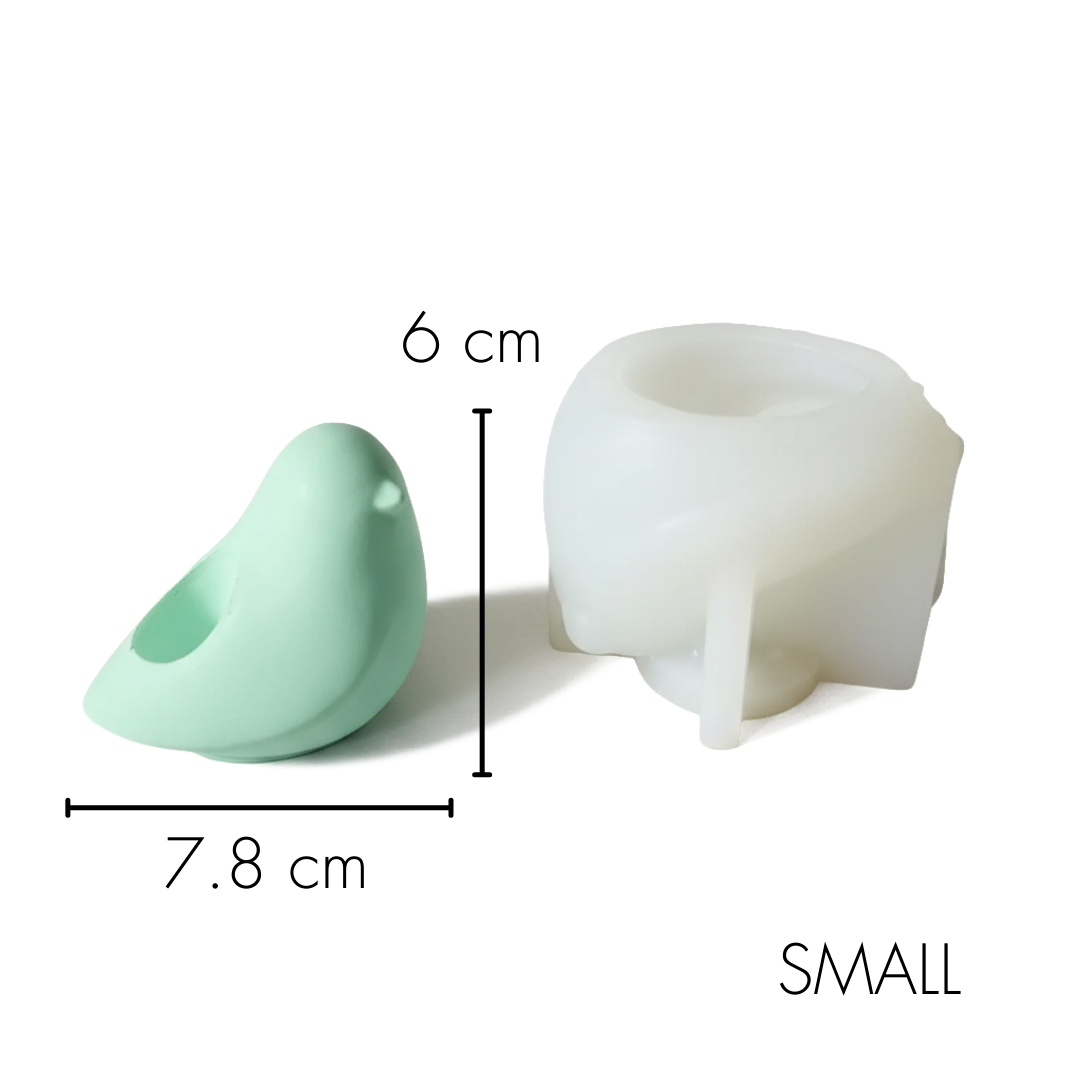 Bird Tealight Holder Silicone Mould | For Concrete | Jesmonite®️| Resin