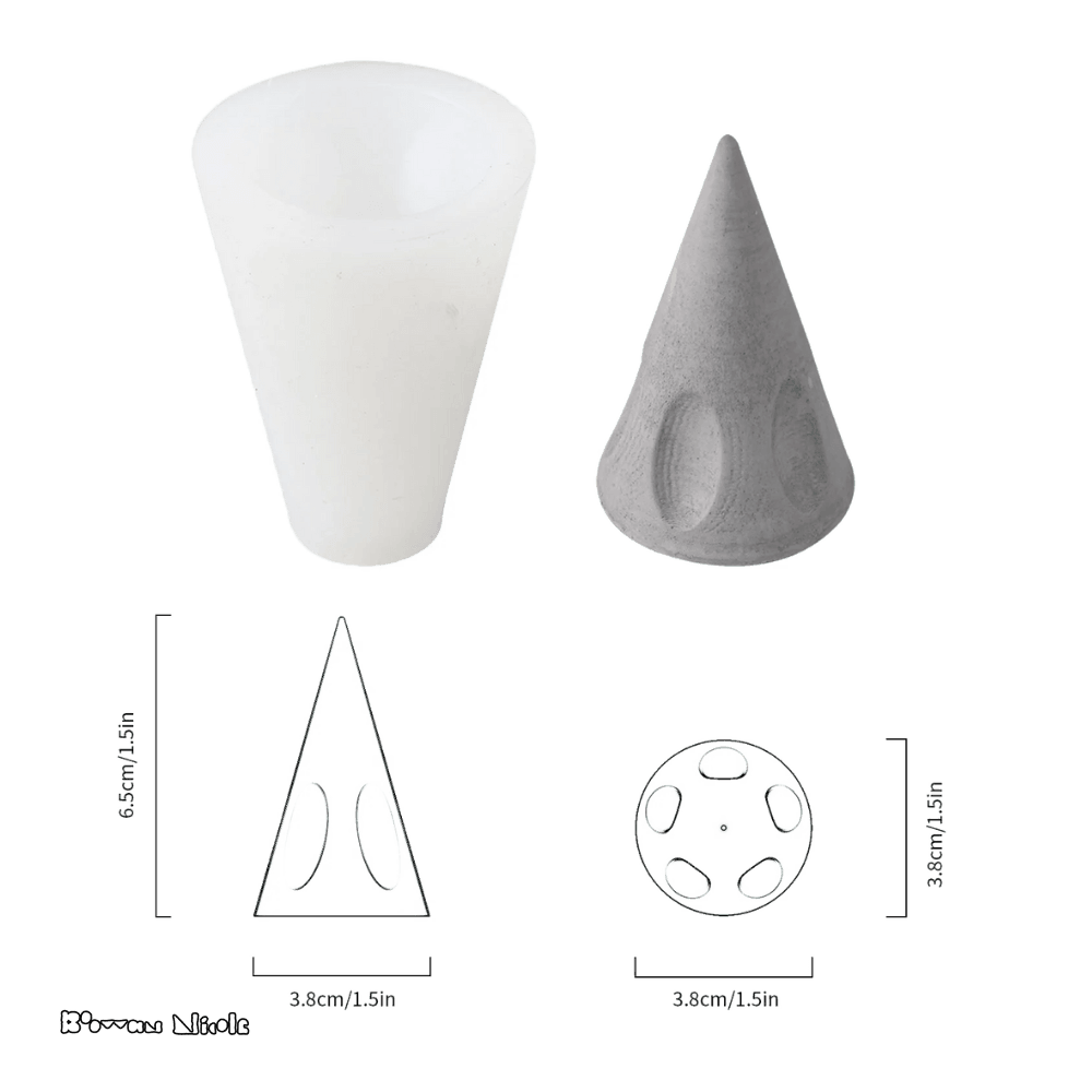 Boowan Nicole: Concrete Ring Holder Silicone Mould - BohriAli.com