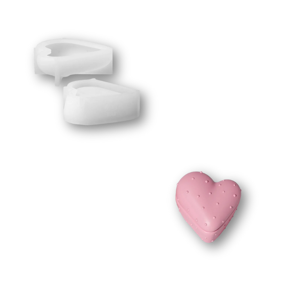 Boowan Nicole: Cloud Heart Candle Jar Silicone Mold Collection