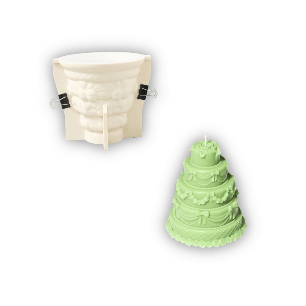Boowan Nicole: Cake-A-Licious Candle Silicone Mold Collection - BohriAli.com