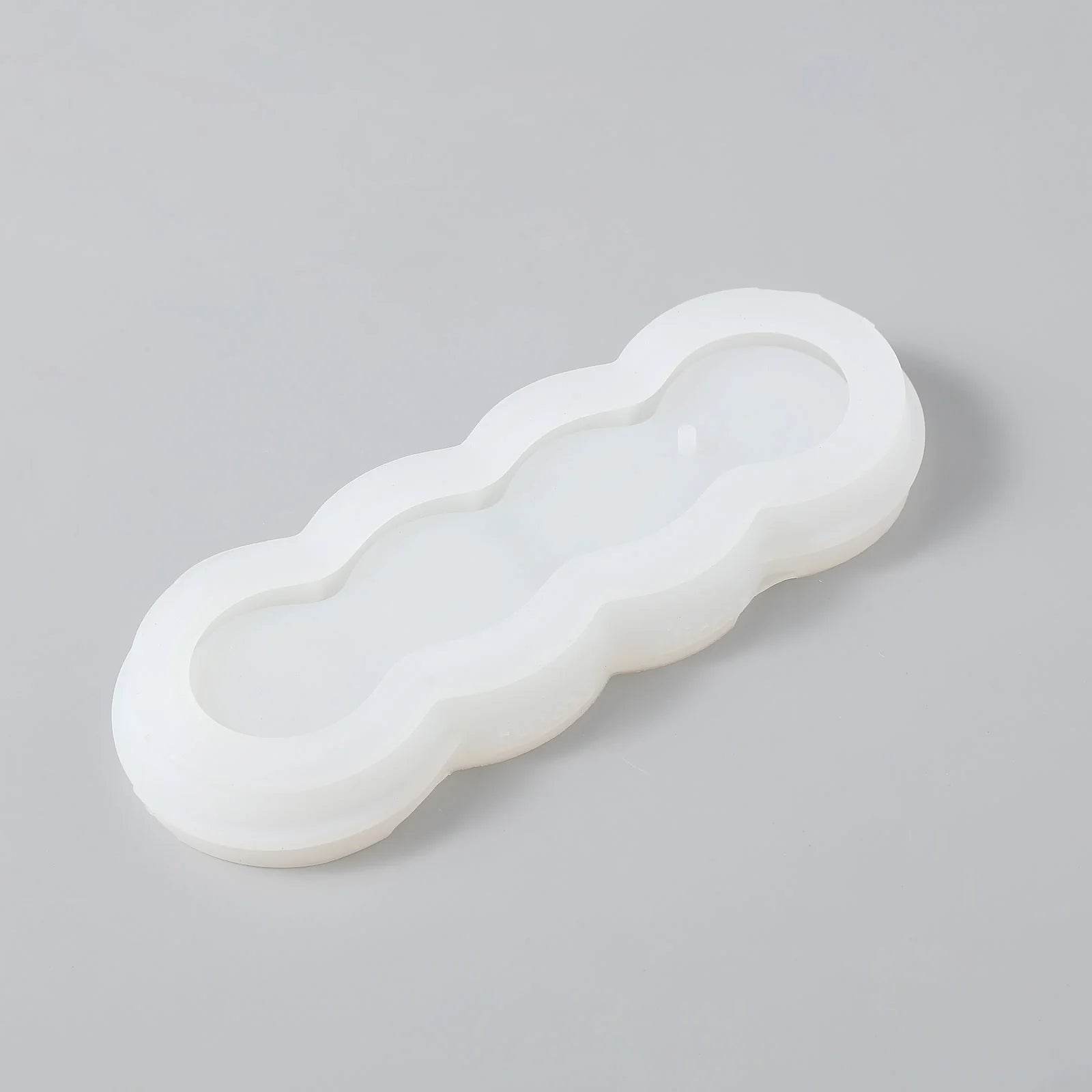 Boowan Nicole: Pea Shape Concrete Incense Holder Silicone Mold - BohriAli.com