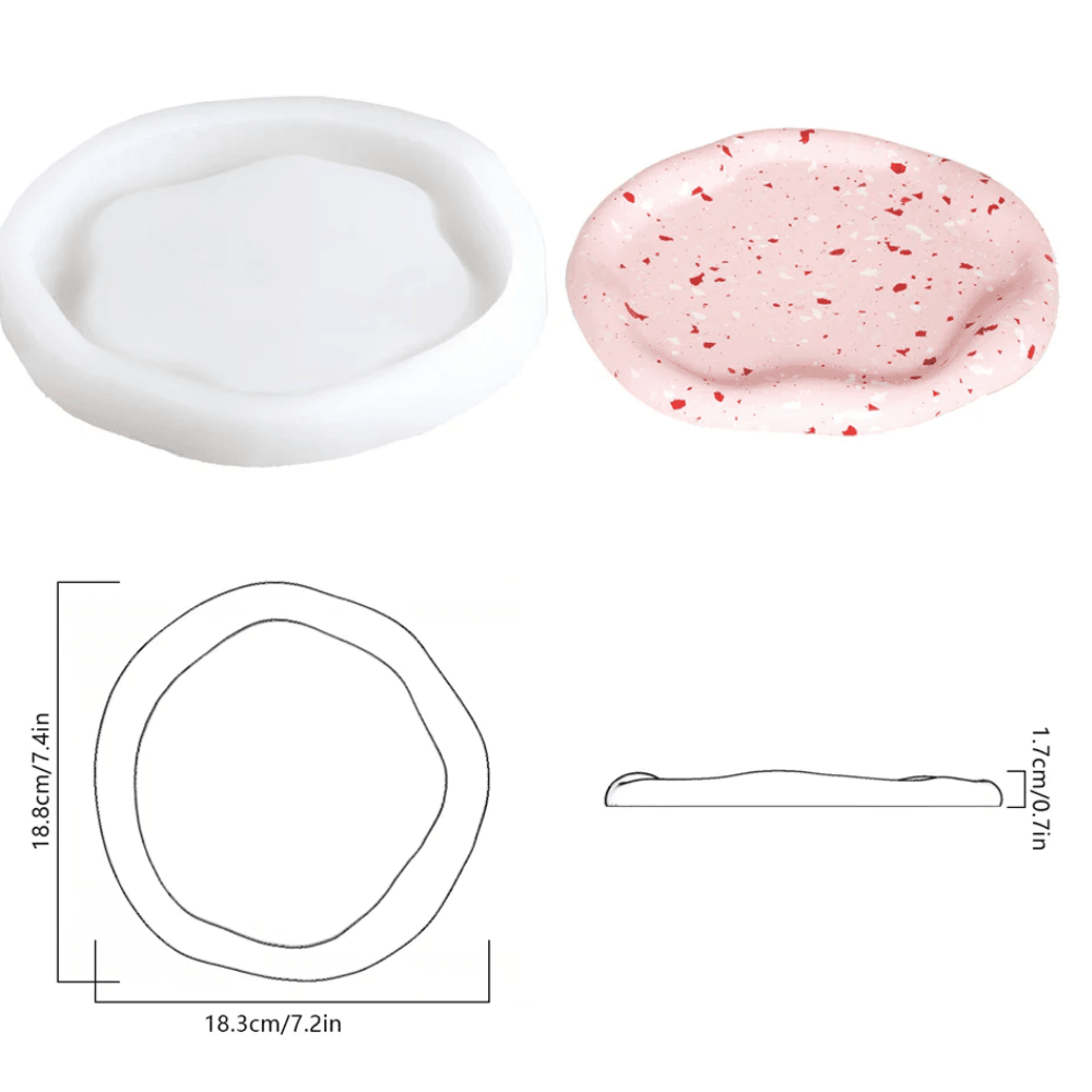 Boowan Nicole: Jewellery Storage & Concrete Tray Silicone Mould - BohriAli.com