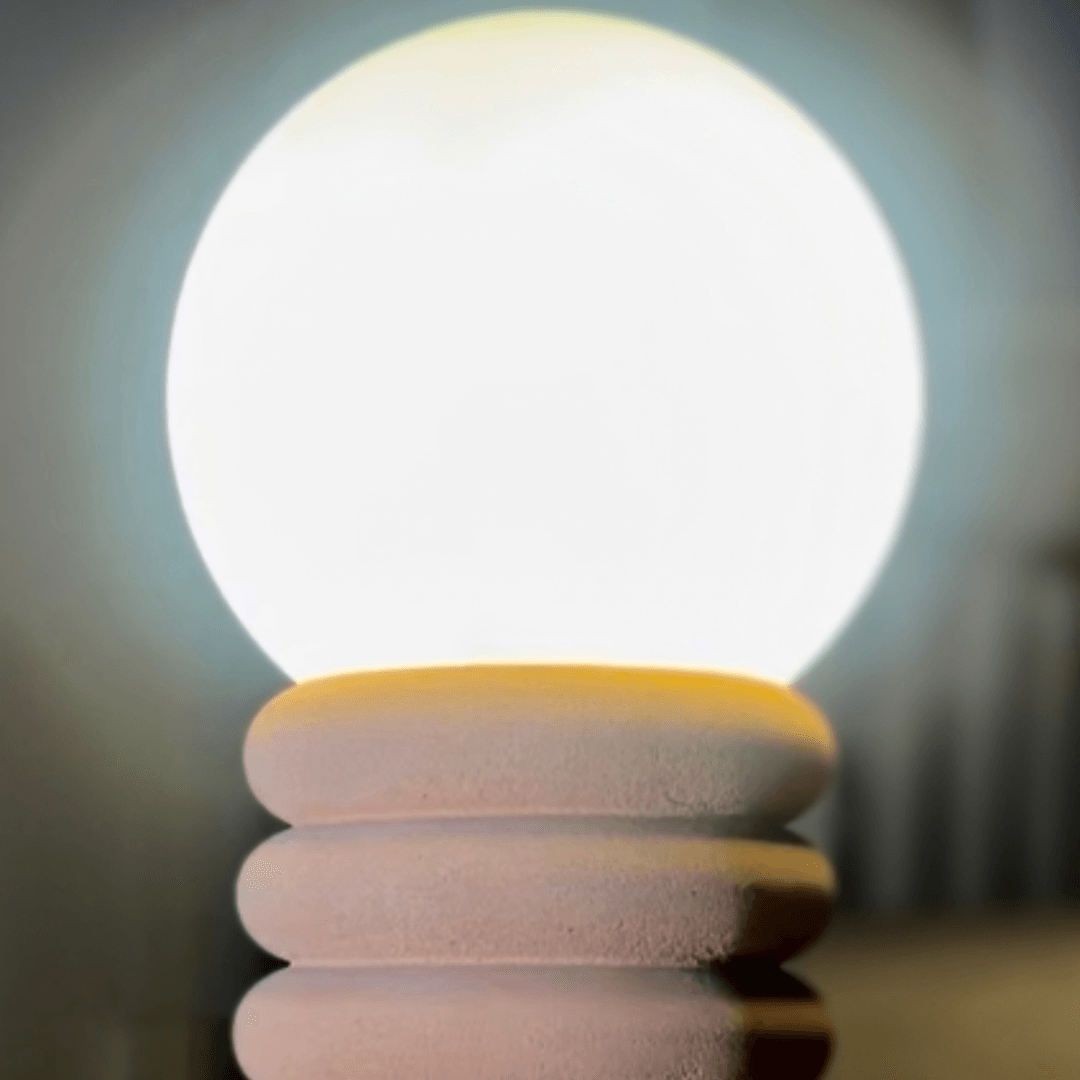 Terracotta Halo Lamp - BohriAli.com