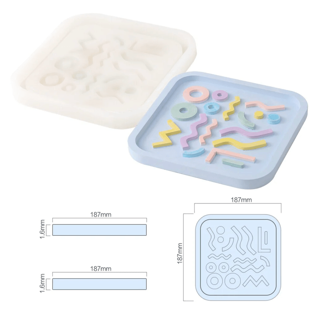 Boowan Nicole: Decorative Inlays for Concrete Tray - BohriAli.com