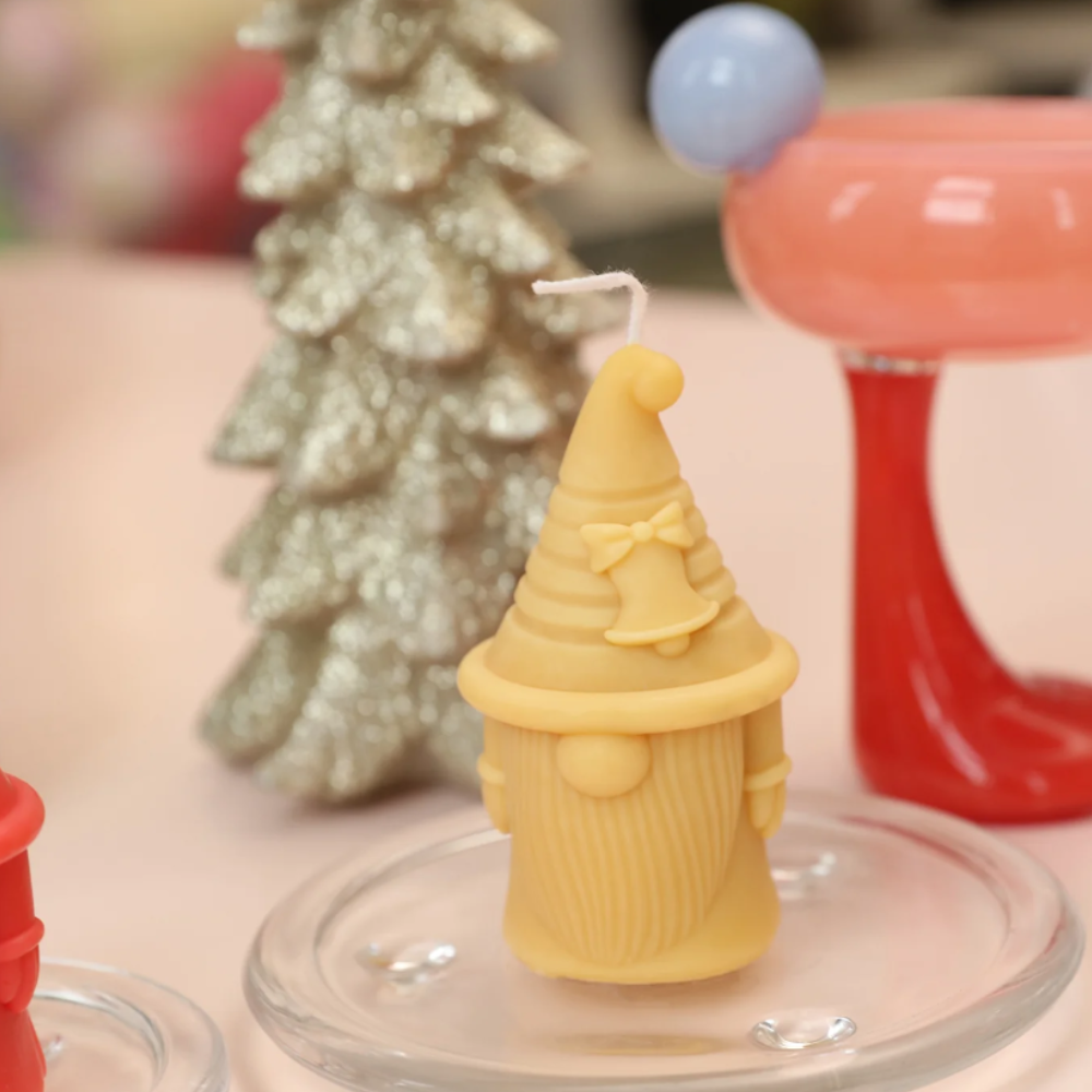 Boowan Nicole: Christmas Hat-tastic Gnome Squad Candle Collection