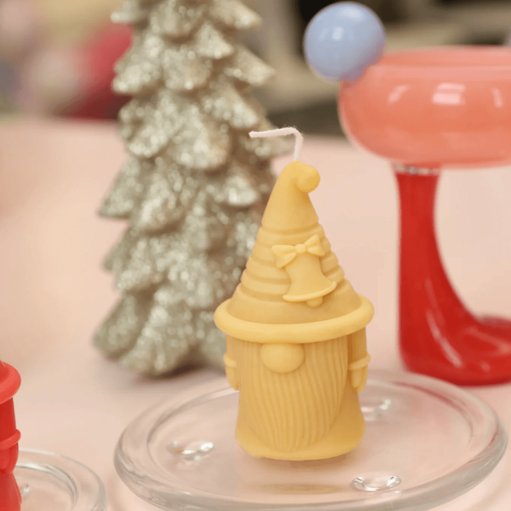Boowan Nicole: Christmas Hat-tastic Gnome Squad Candle Collection - BohriAli.com
