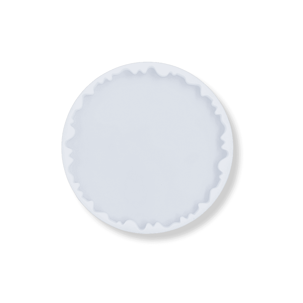 Eco-Mould: 8 inch Agate Tray Silicone Mould - BohriAli.com