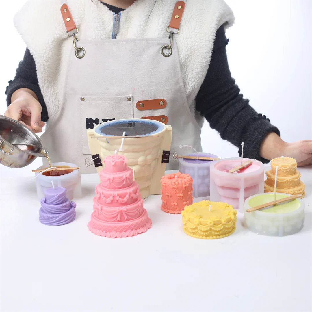 Boowan Nicole: Cake-A-Licious Candle Silicone Mold Collection - BohriAli.com