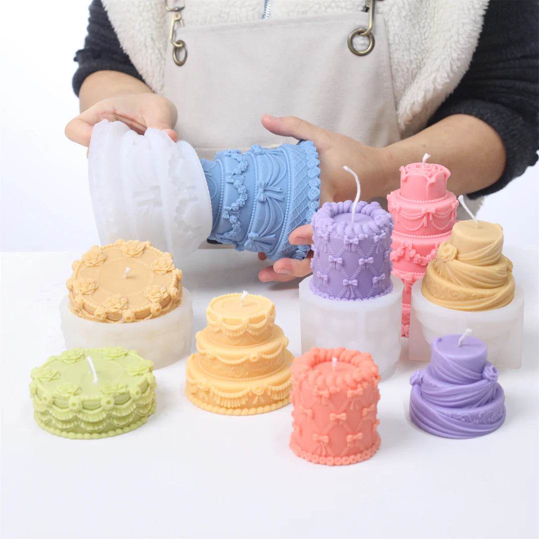 Boowan Nicole: Cake-A-Licious Candle Silicone Mold Collection - BohriAli.com