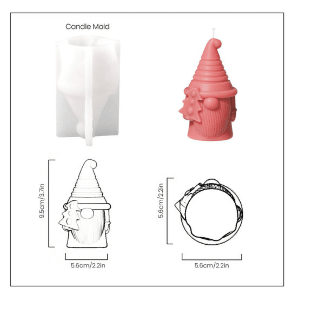 Boowan Nicole: Christmas Hat-tastic Gnome Squad Candle Collection - BohriAli.com