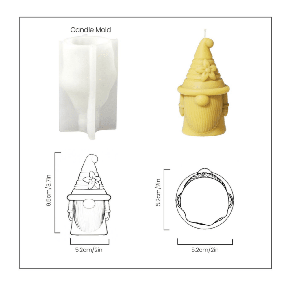 Boowan Nicole: Christmas Hat-tastic Gnome Squad Candle Collection - BohriAli.com