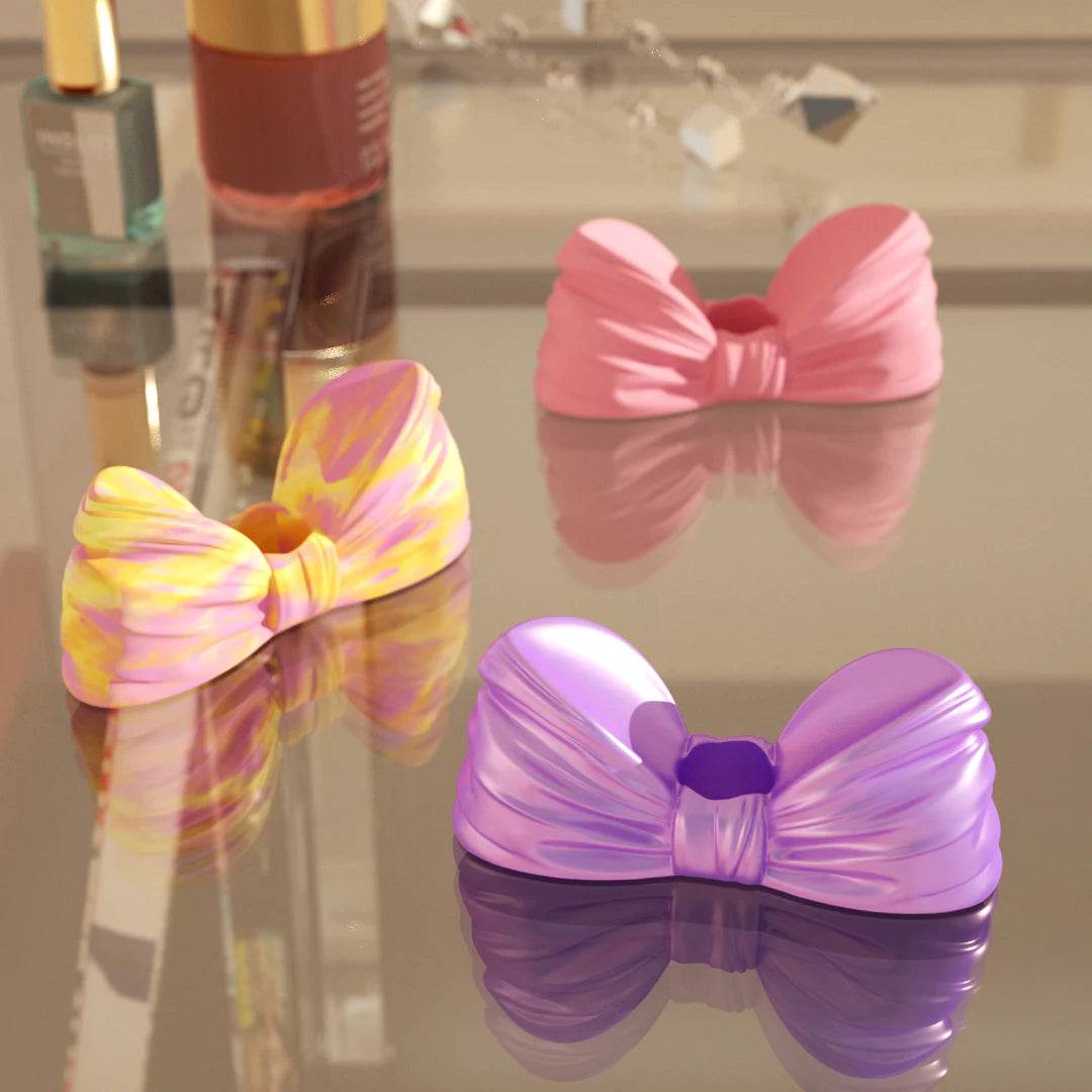 Boowan Nicole: Cutie Bow Candle Holder Silicone Mold - BohriAli.com