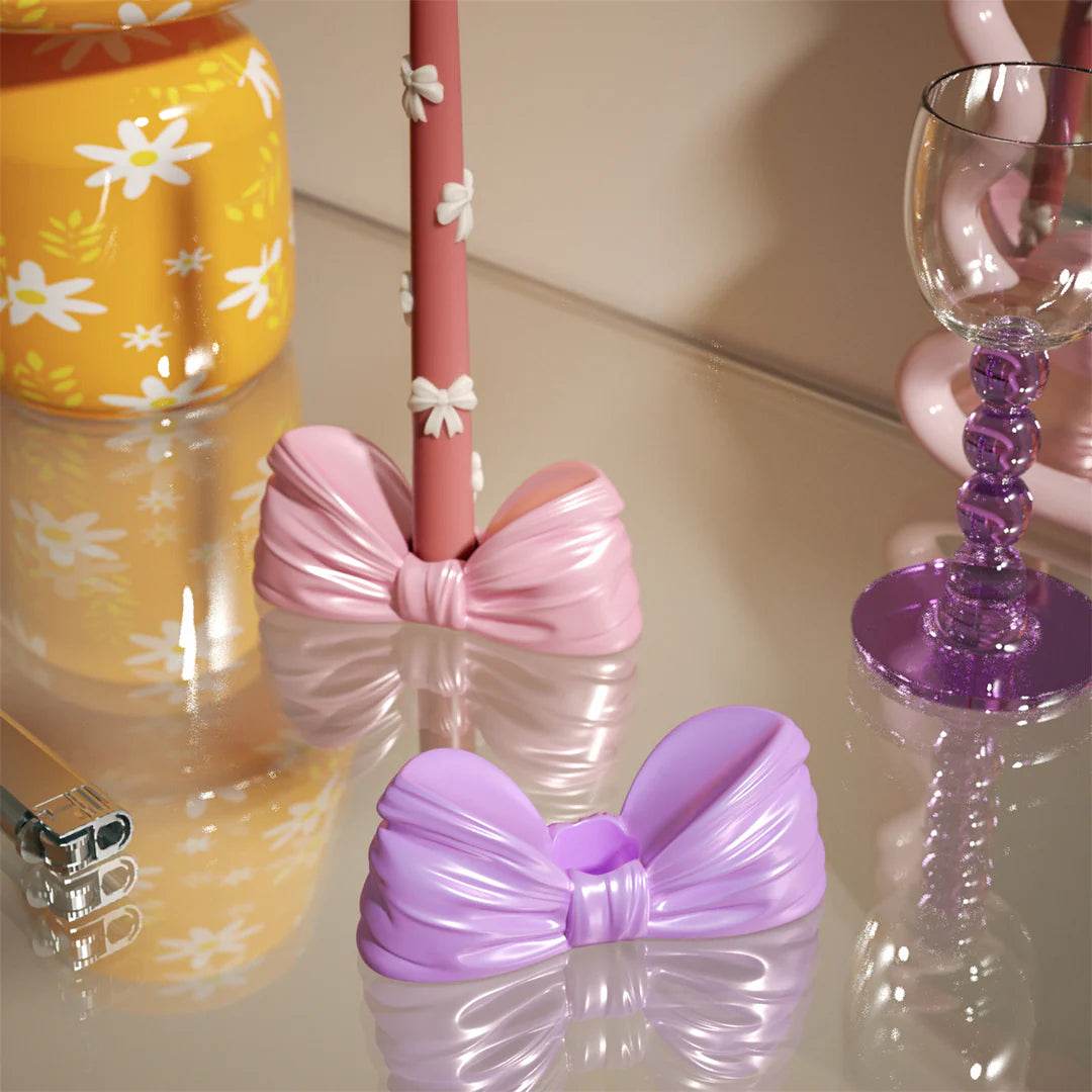 Boowan Nicole: Cutie Bow Candle Holder Silicone Mold - BohriAli.com