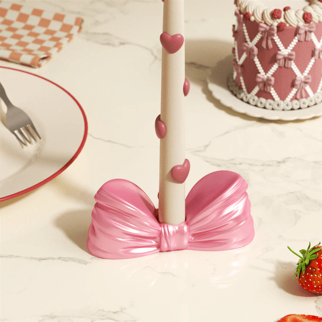Boowan Nicole: Cutie Bow Candle Holder Silicone Mold - BohriAli.com