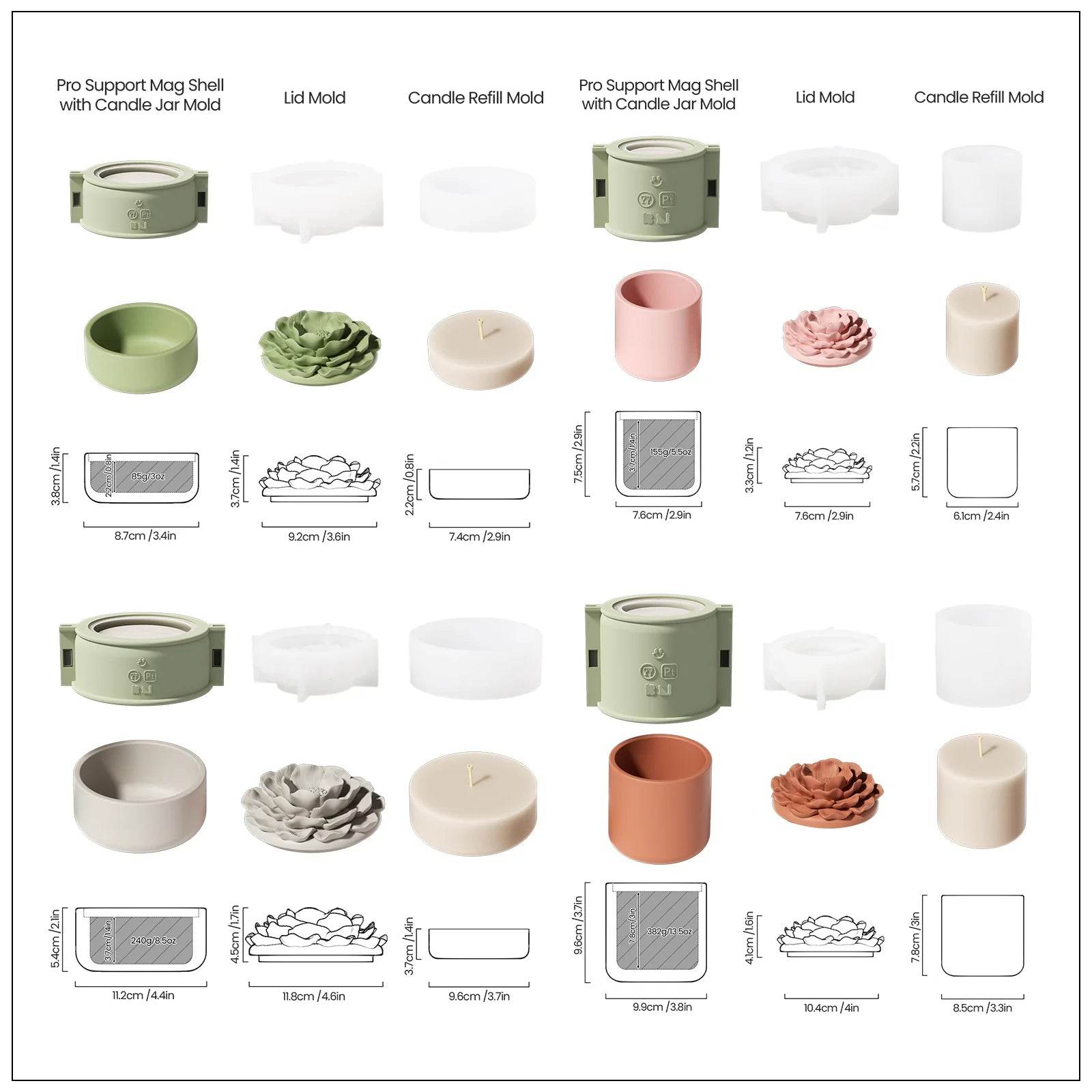 Boowan Nicole: Whispers of Camellia Candle Jar - BohriAli.com