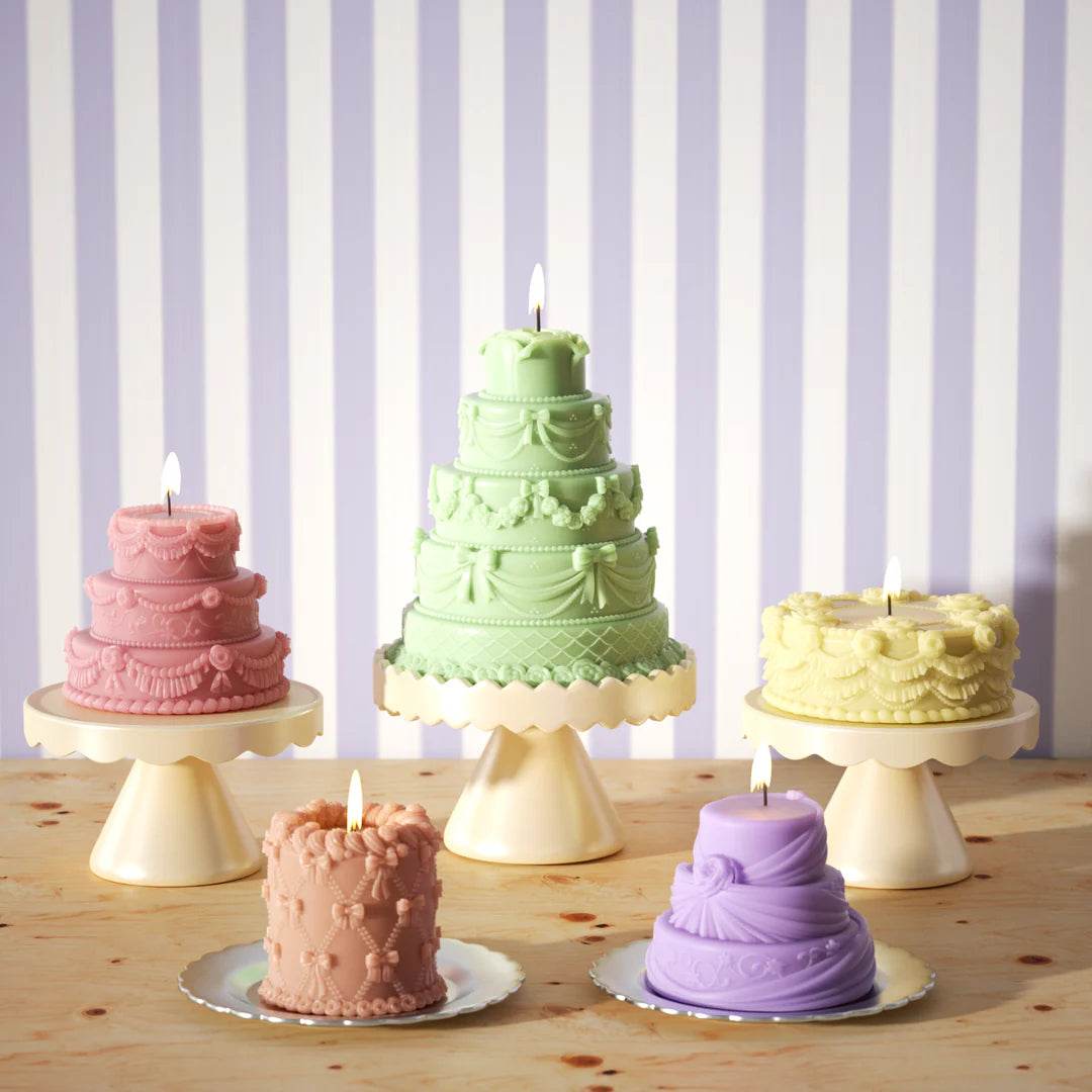 Boowan Nicole: Cake-A-Licious Candle Silicone Mold Collection - BohriAli.com