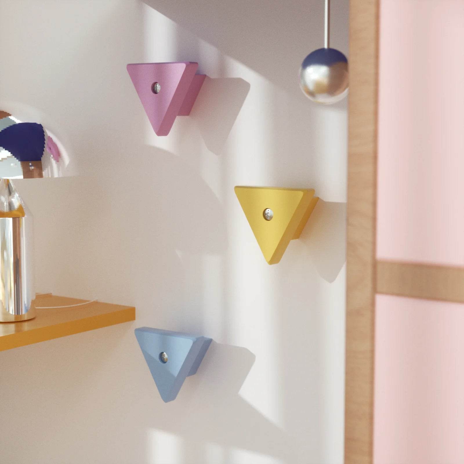 Boowan Nicole: Triangle Wall Cloth Coat Hook Silicone Mold - BohriAli.com