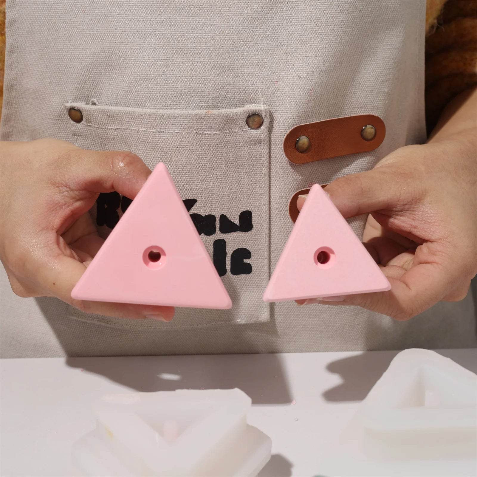 Boowan Nicole: Triangle Wall Cloth Coat Hook Silicone Mold - BohriAli.com