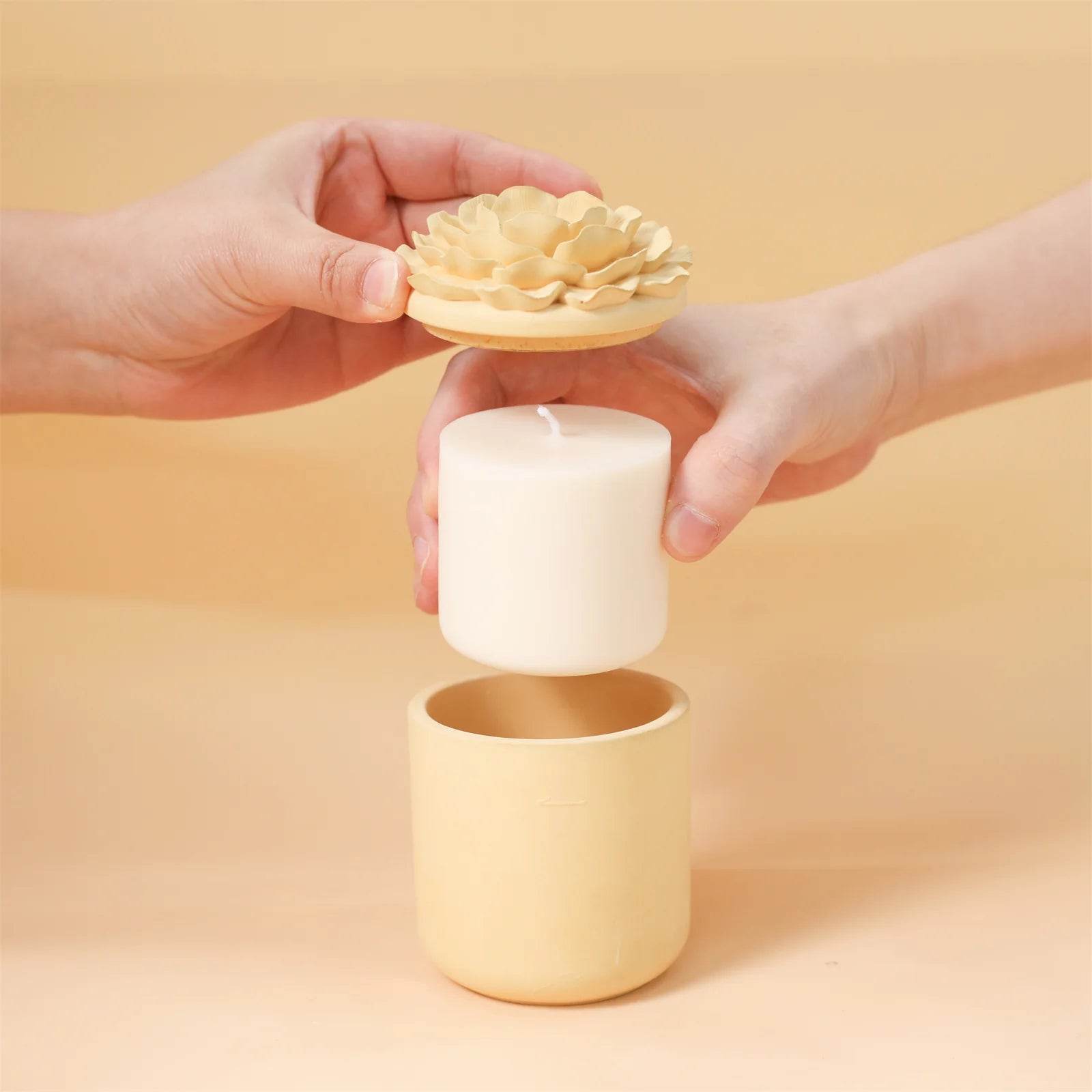 Boowan Nicole: Whispers of Camellia Candle Jar - BohriAli.com