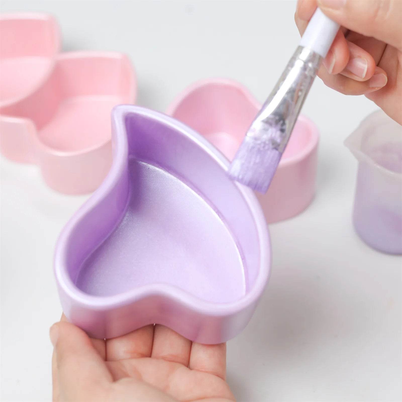 Boowan Nicole: Eternal Kiss of Hearts Candle Jar Silicone Mold - BohriAli.com